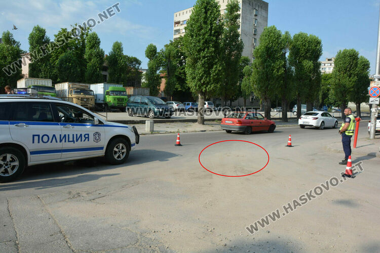 Издирват шофьор, ударил пешеходец до пазара