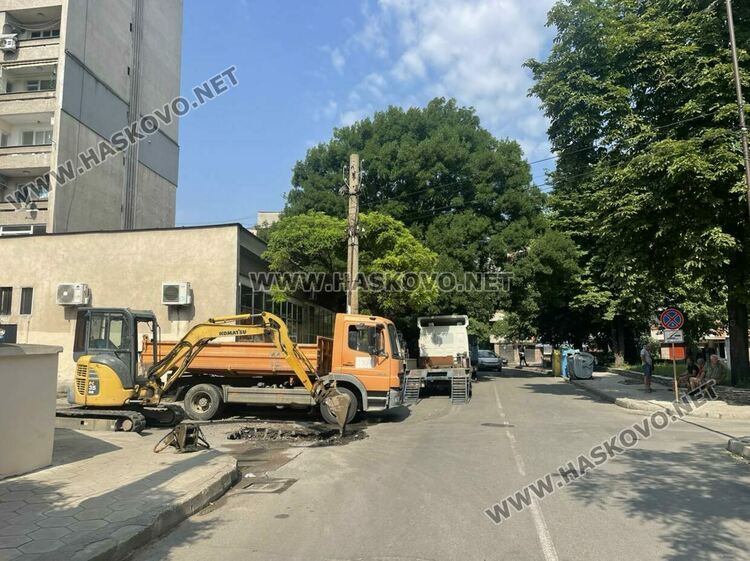 Части от Хасково остават без вода заради ремонт на водопровод