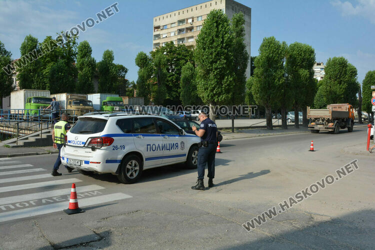 Издирват шофьор, ударил пешеходец до пазара