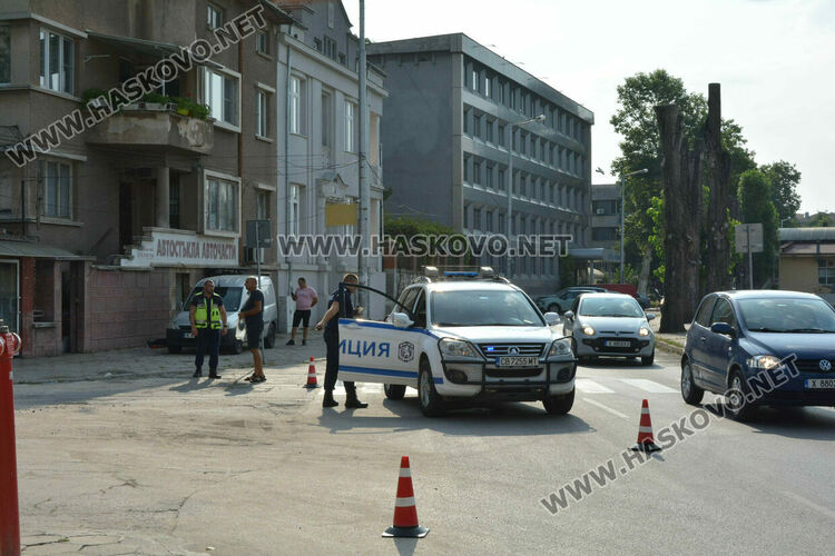 Издирват шофьор, ударил пешеходец до пазара