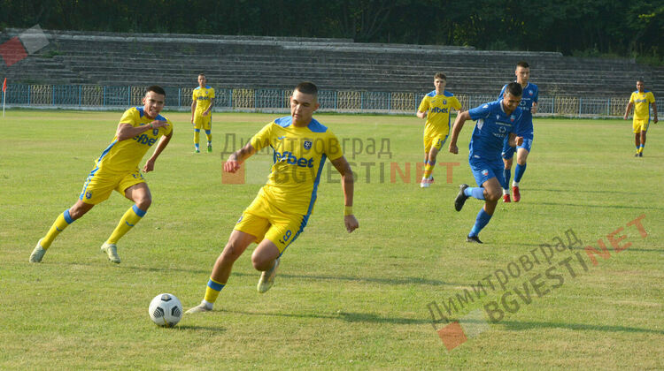 ФК “Димитровград 1947” пребори сили с пловдивския тим Спартак като домакин