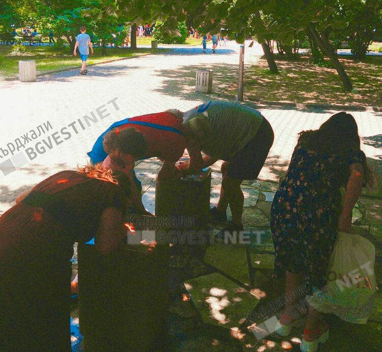 Ремонтираха чешмичките в Градската градина,поставиха механизми за пускане и спиране на водата 