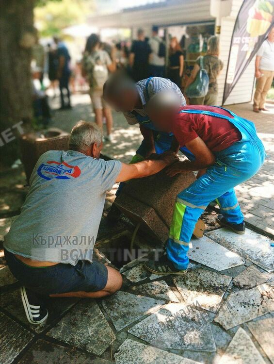 Ремонтираха чешмичките в Градската градина,поставиха механизми за пускане и спиране на водата 