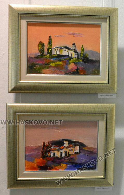 Лятна изложба -базар представя картини в галерия „Форум“ на художници от Хасково и страната