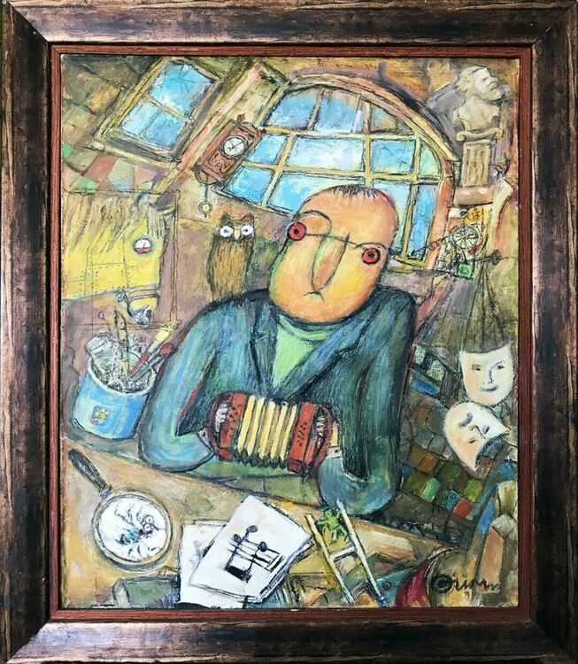 Карикатуристът Генчо Симеонов показва живописно детството си