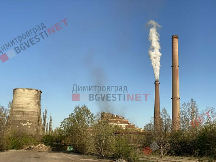 Високи стойности на SO2 в Димитровград