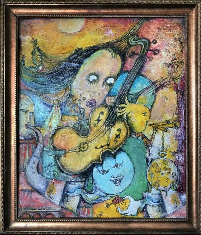 Карикатуристът Генчо Симеонов показва живописно детството си