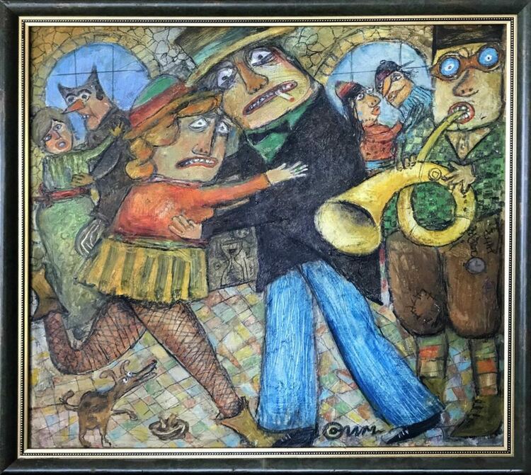 Карикатуристът Генчо Симеонов показва живописно детството си