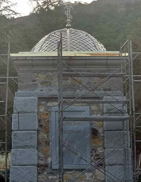 Пантеонът-костница в Маджарово с нов купол и облик