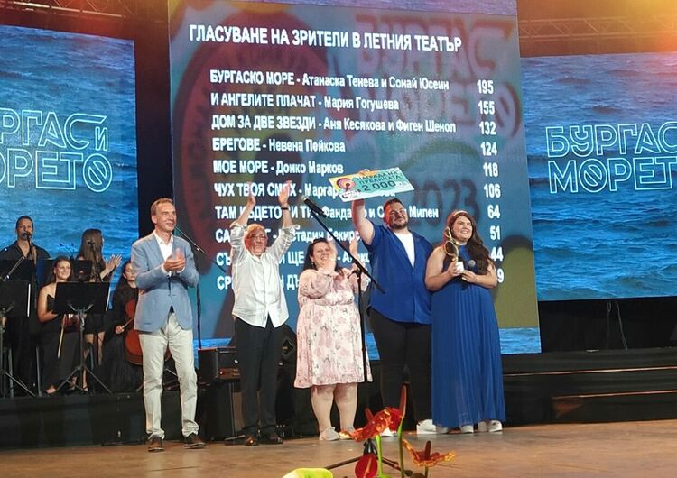 Атанаска и Сонай спечелиха сърцата на бургаската публика