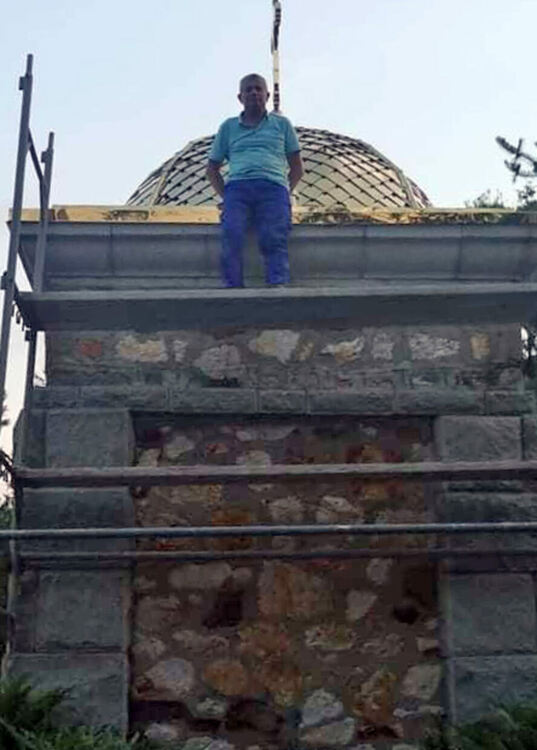 Пантеонът-костница в Маджарово с нов купол и облик