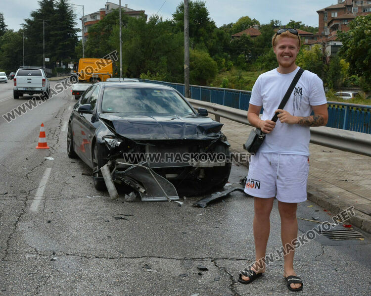 Водачът на колата