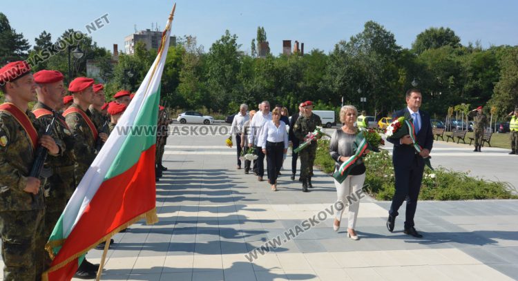 Хасково чества 120 г. от Илинденско-Преображенското въстание