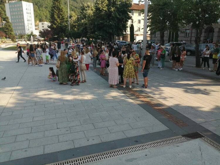 И в Мадан протестираха срещу насилието