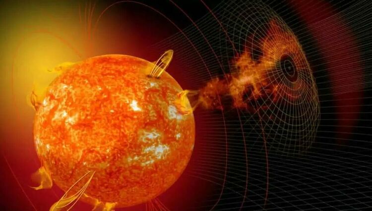 Мощно слънчево изригване удря Земята, Луната и Марс за първи път в историята на наблюденията