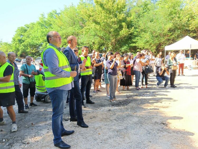 Дългоочакваната първа копка на нов мост над Марица вече е факт