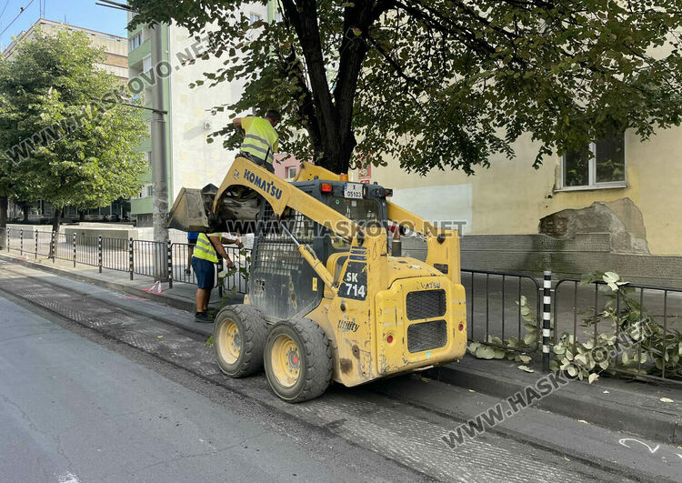 Затвориха бул. „Раковски“ в Хасково за ремонт, отклоняват трафика