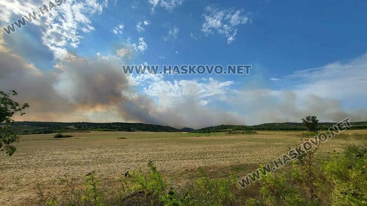 Пожар изпепели къща, дворове и постройки