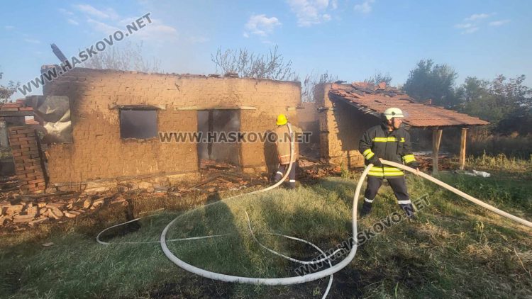 Нов пожар засегна необитаема къща в Славяново