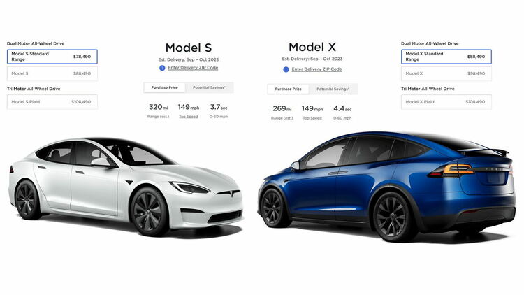 Tesla пуска бюджетни версии на Model S и Model X в САЩ