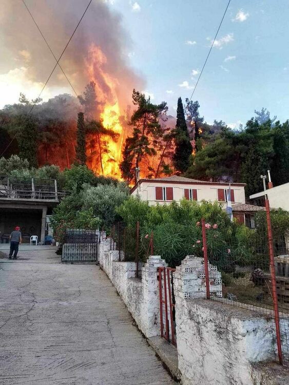 Хасковлии, измъкнали се от огнения ад край Александруполис: Ако не е наложащо, не пътувайте натам!