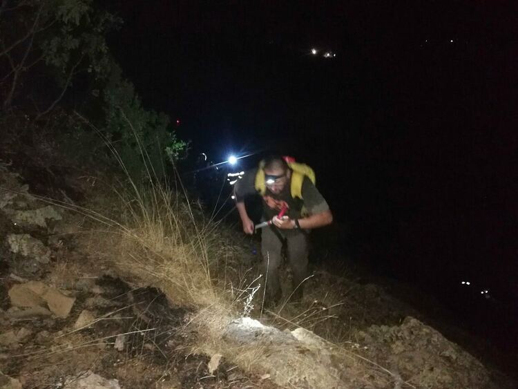 Мълния подпали Маджарово, гори в защитена местност