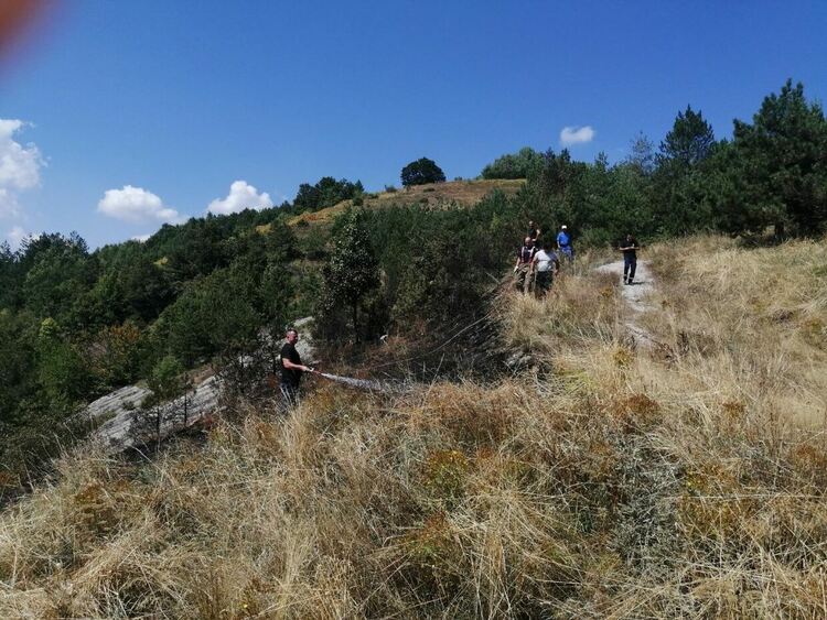 Частично бедствено положение на територията на общината заради възникнали пожари