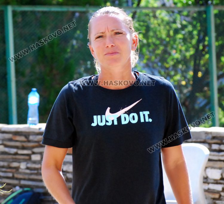 Невена Шопова е един от треньорите в ТК "Хасково"