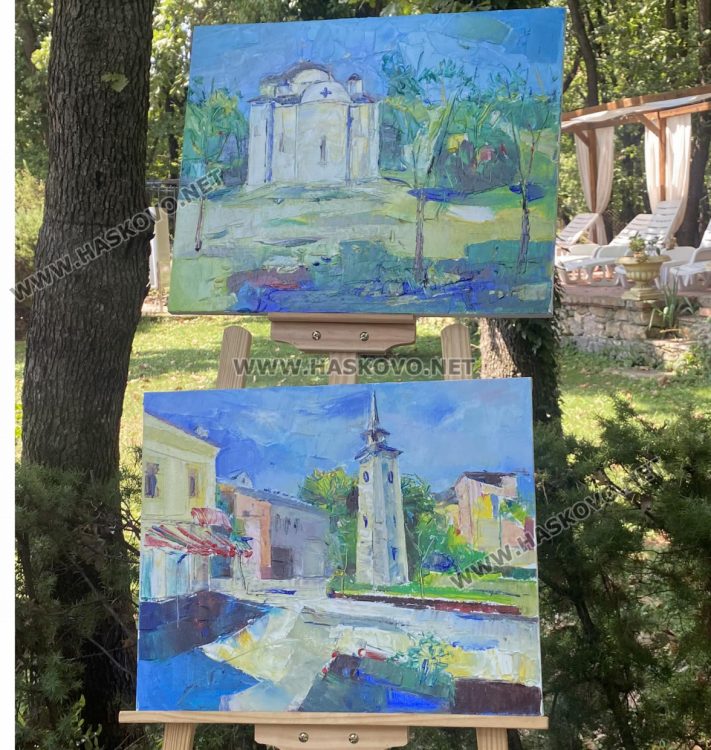 Майстори на четката от цялата страна улавят цветовете на Хасково