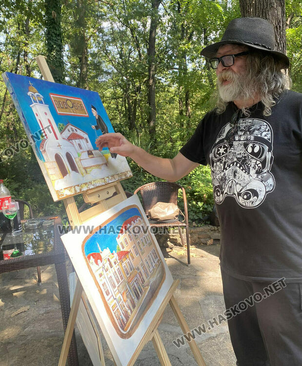 Майстори на четката от цялата страна улавят цветовете на Хасково