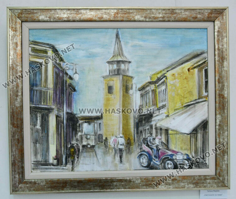 В Хасково представиха изложба „Цветовете на града“