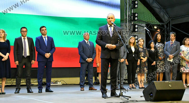 Румен Радев: Димитровград ще бъде градивното бъдеще на България