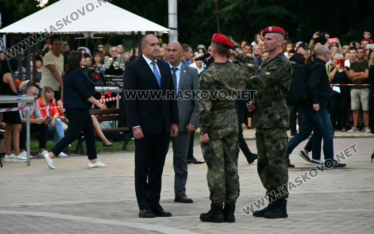 Румен Радев: Димитровград ще бъде градивното бъдеще на България