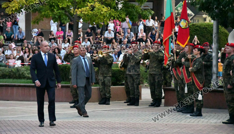 Румен Радев: Димитровград ще бъде градивното бъдеще на България