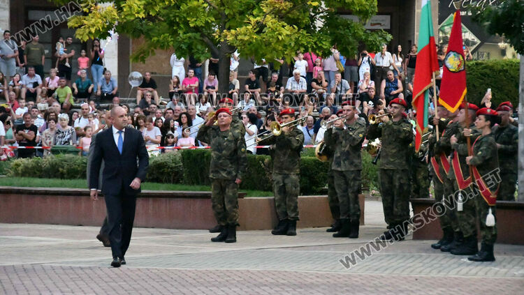 Румен Радев: Димитровград ще бъде градивното бъдеще на България