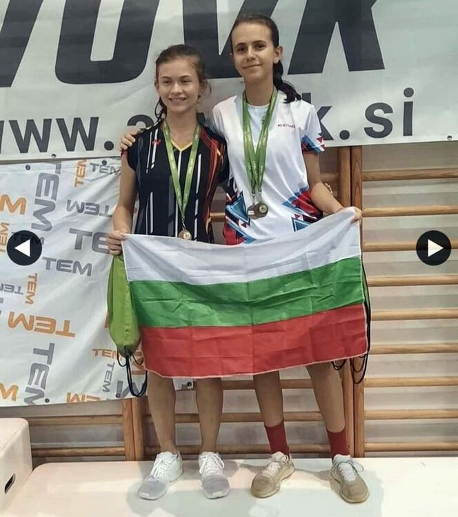 Ивана Гюрова с два медала на международен турнир в Словения