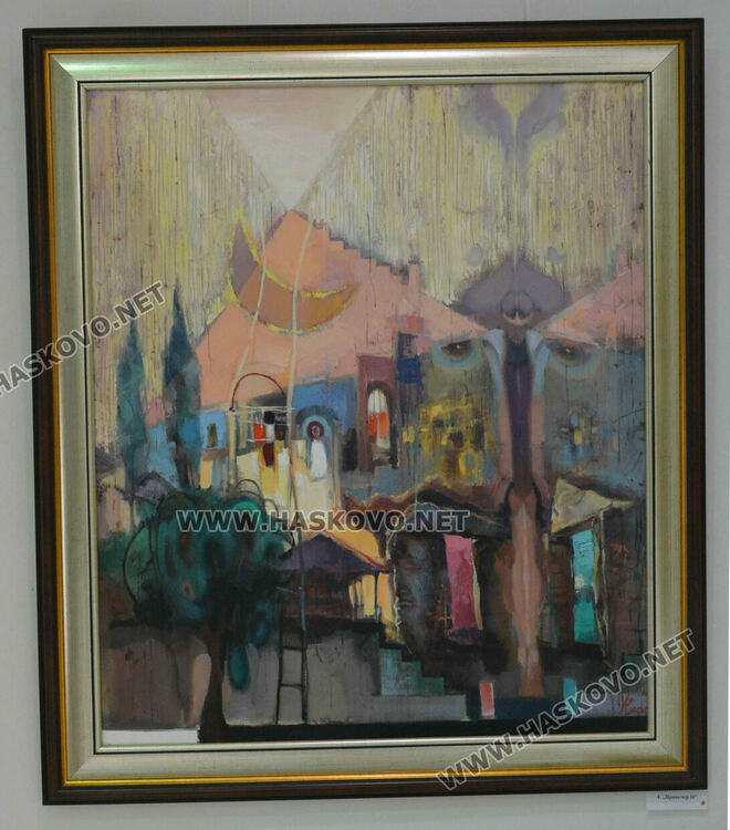 Платното „Привечер II“ на Владимир Запрянов, което обогати колекцията на Градската художествена галерия