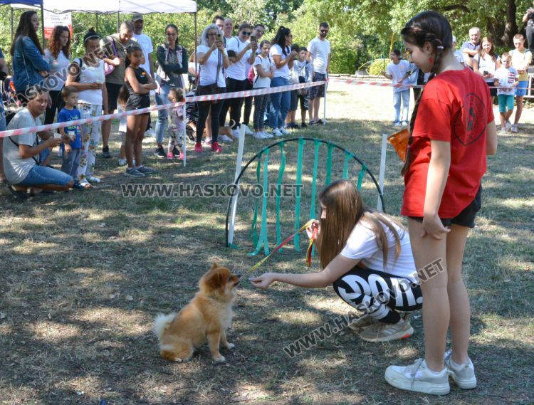 Деца и четириногите им  любимци се забавляваха на „Кенана“