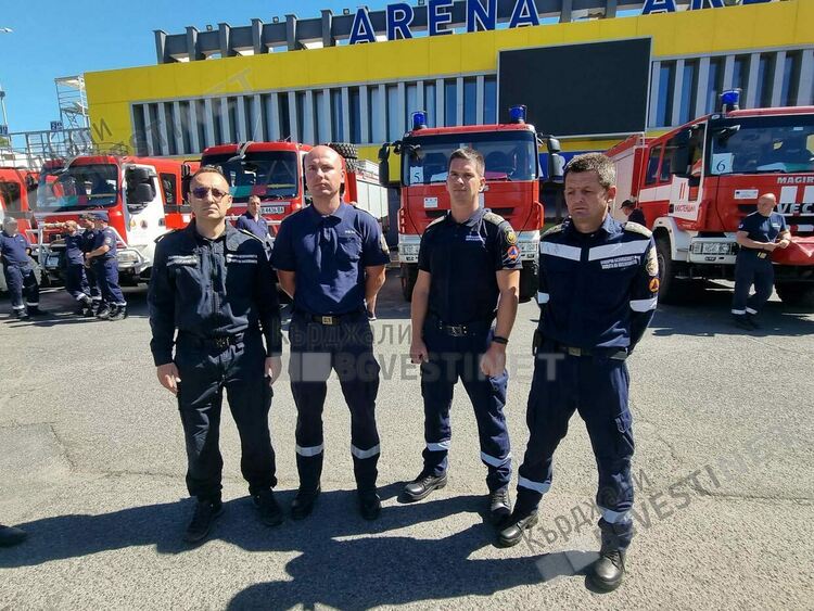 Завърна се от Гърция българският екип от модула за гасене на горски пожари