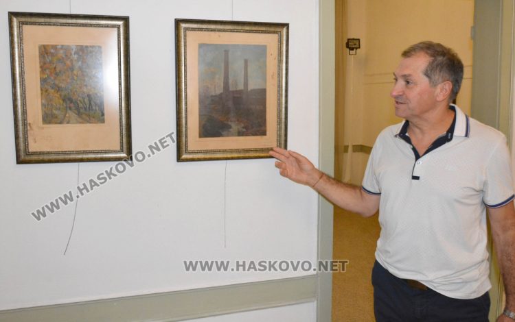 Частна колекция показва за първи път пред публика платна на Атанас Шаренков