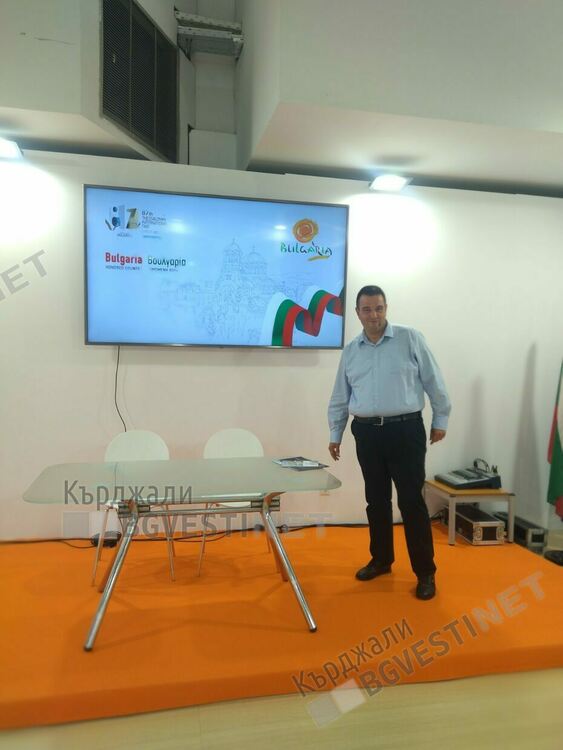 Никола Чанев представи проект на Областна администрация на панаира в Солун