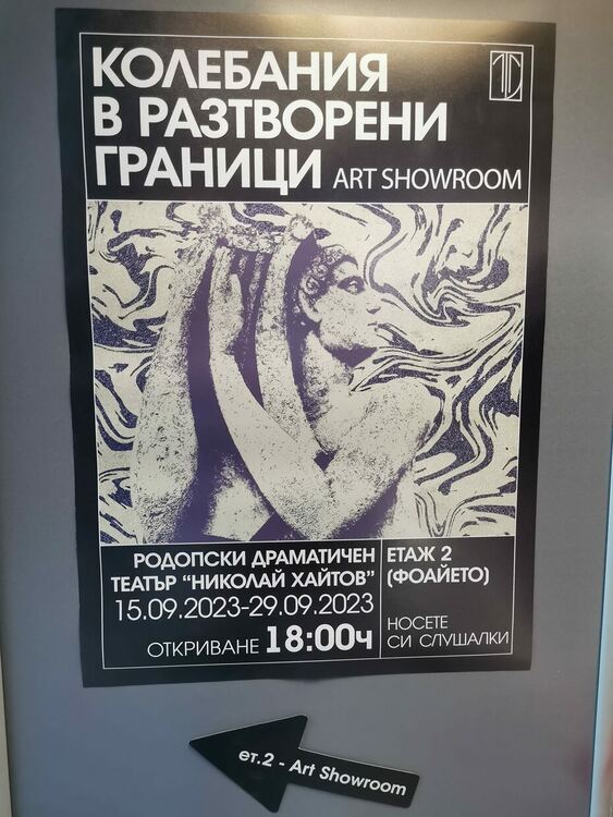 Арт шоурум на Диана Георгиева е експониран във фоайето на РДТ