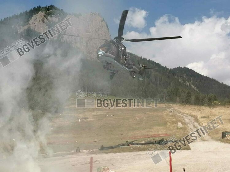 Роти от 101-ви Алпийски полк демонстрираха десант пред колегите си от САЩ, Италия и Чехия