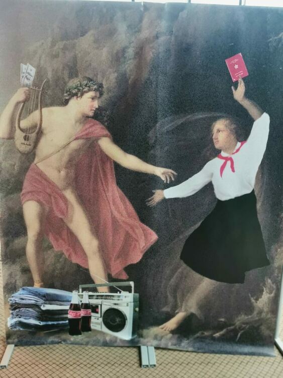 Арт шоурум на Диана Георгиева е експониран във фоайето на РДТ