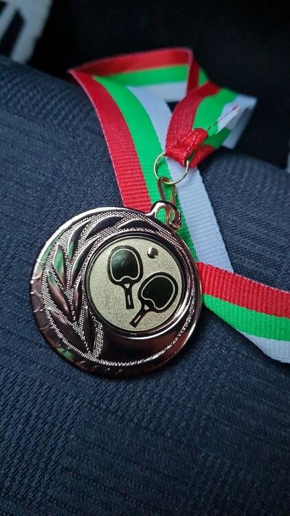 Красен Семерджиев с бронзов медал на турнир по тенис на маса в столицата