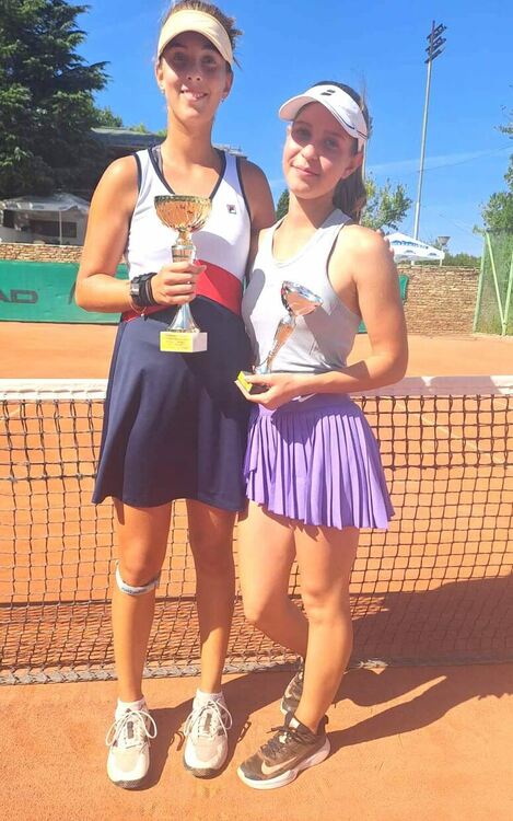 Теодора Найденова на сингъл и тандемът Стефанов/Димов триумфираха на тенис турнира в Хасково