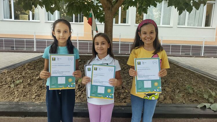 Три деца от Кърджали в топ 10 в България на олимпиадата по „Бързо смятане“