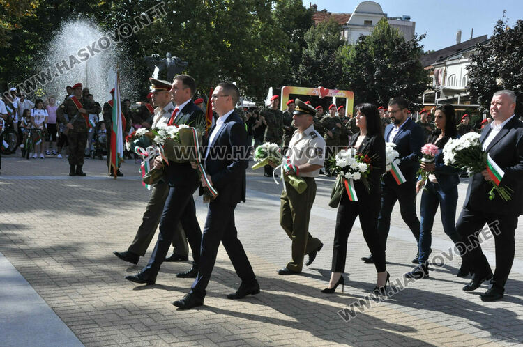 Хасково отбеляза 115 години от Независимостта на България