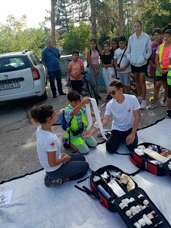 Проведе се традиционният велопоход до язовир Брягово