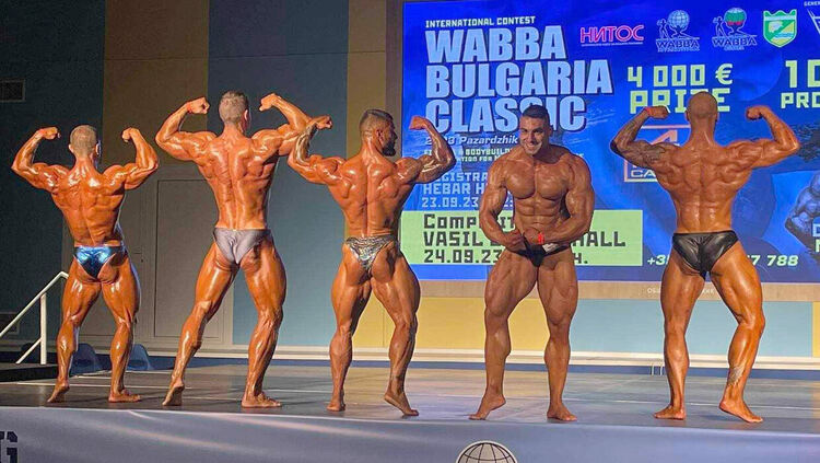 Хасковлия с призови класирания на международен турнир по бодибилдинг